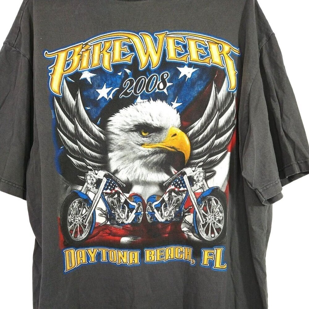 Urban Pipeline 2008 Bike Week Daytona Beach, FL T-Shirt Men Size XXL Grey
